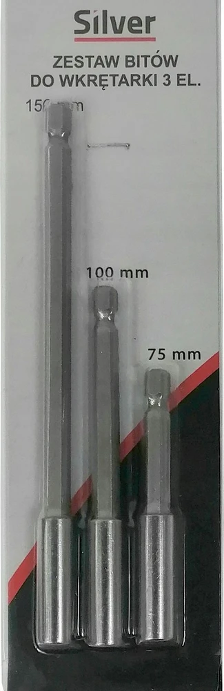 SILVER Magnetinai antgalio laikikliai 150/100/75mm 3vnt