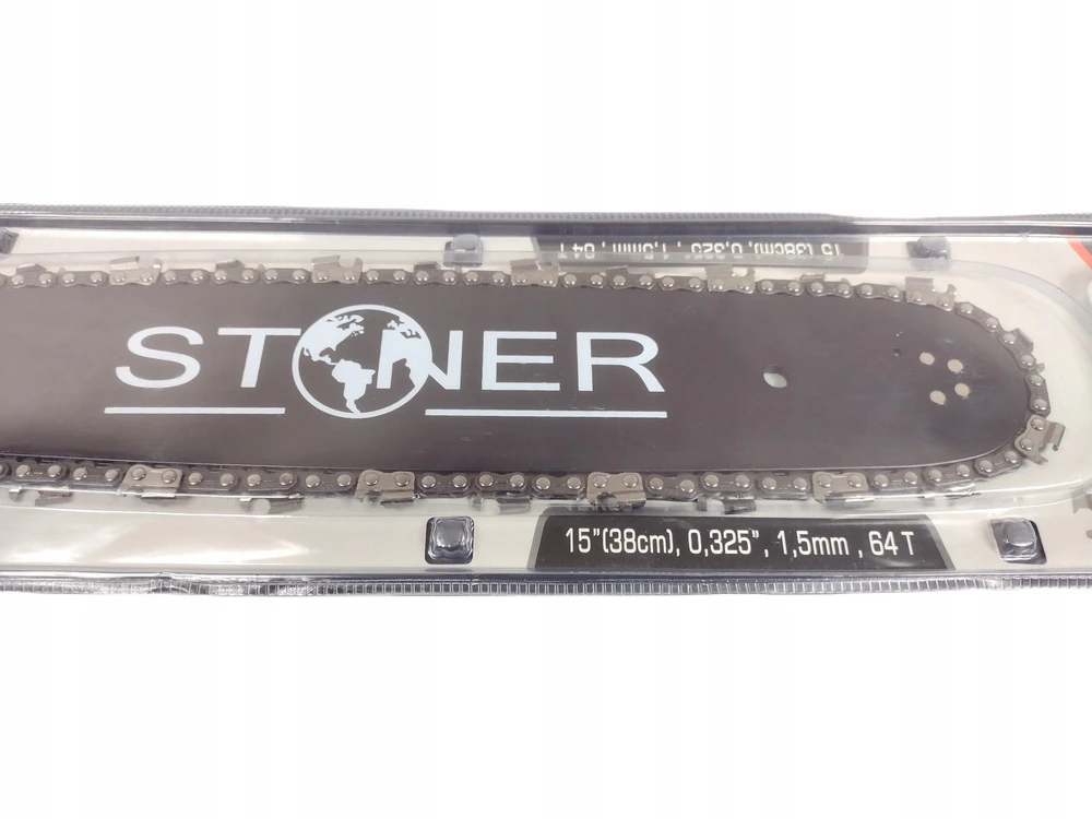 SILVER Sidabrinis SIDABRINIS KREIPTUVAS+2xGRANDINĖS 15″ 325 64 narelių SKIRTAS HUSQVARNA /STONER