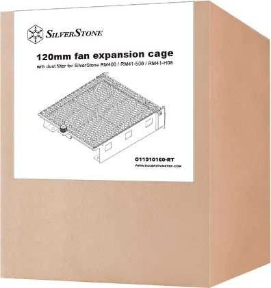 SilverStone 120 mm filtras narvas RM400 / RM 41-506 / RN41-H08 (SST-G11910160- RT)