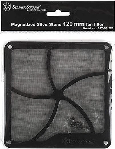 SilverStone 120mm Fan Grilis mit Magnet Montage