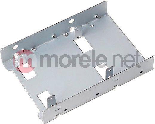 „SilverStone SST-SDP08-Lite“ keitiklis iš 3,5 į 2 x 2,5 colio lizdus