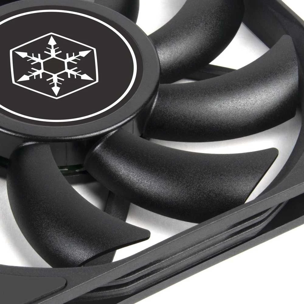 SilverStone SST-AS120B, korpuso ventiliatorius – 120mm