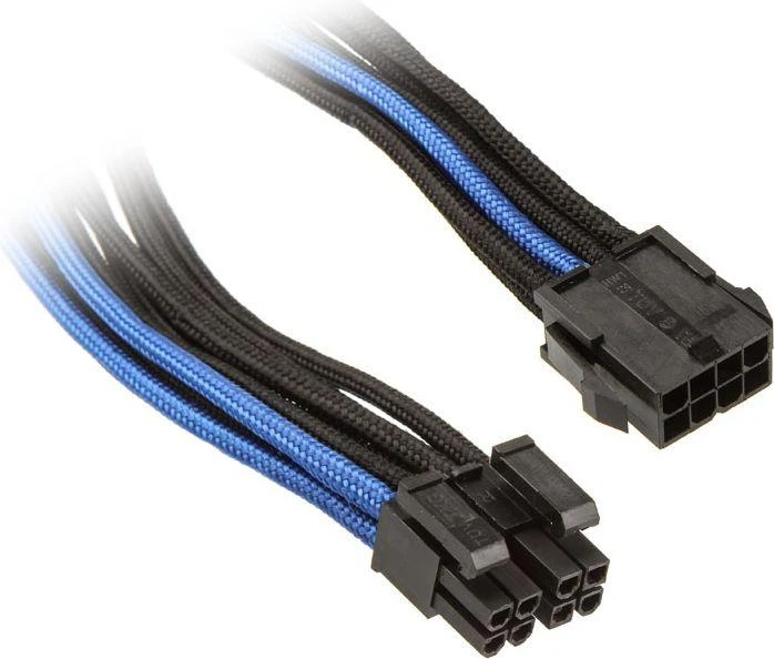SilverStone ATX/EPS 8 kontaktų - ATX/EPS 8 kontaktų, 0,3 m, Mėlyna (SST-PP07-EPS8BA)