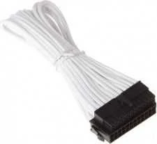 SilverStone SST-PP07-MBW 1 x pagrindinės plokštės 24 kontaktų jungtis, Išplėskite kabelio ilgio esamą maitinimo šaltinį, Suderinamas su visais PSU.