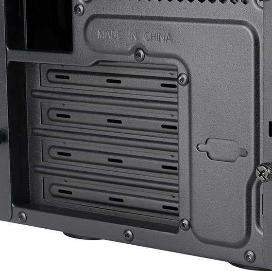 „Silverstone SST-FA313-B“ mikro-ATX korpusas