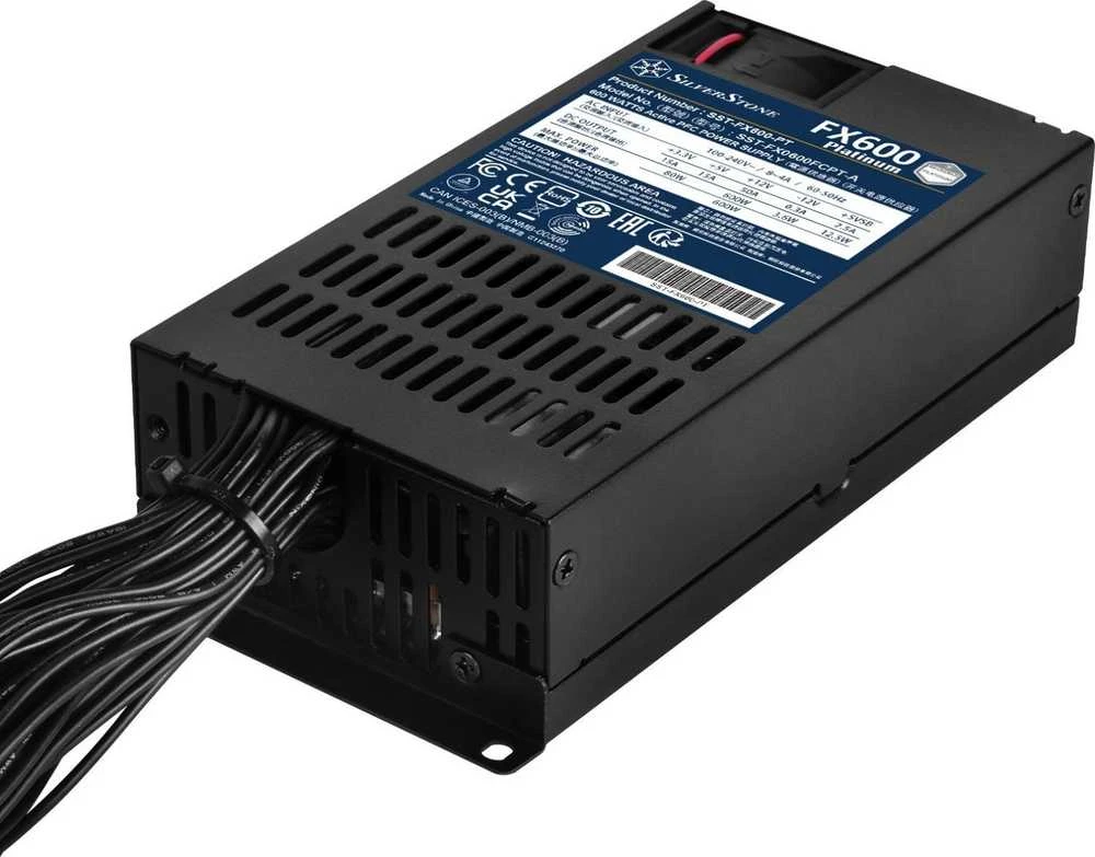 „SilverStone SST-FX600-PT FX600 Platinum“ maitinimo šaltinis – 600 vatų