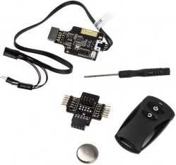 SilverStone SST-ES02-USB, nuotolinio valdymo pultas kompiuterio įjungimui / išjungimui
