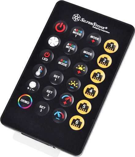 SilverStone RGB ir ventiliatoriaus valdiklis LSB02-E (SST-LSB02-E)