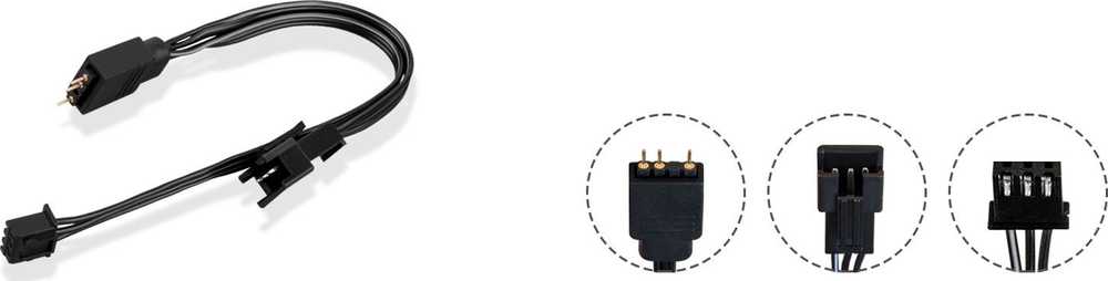SilverStone RGB ir ventiliatoriaus valdiklis LSB02-E (SST-LSB02-E)
