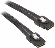 SilverStone SFF 8087 - SFF 8087, 0.5m, Juodas (SST-CPS02)