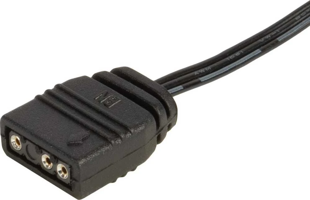 Šakotuvas „SilverStone ARGB“ 4 krypčių skirstytuvo kabelis, ilgis – 30 cm