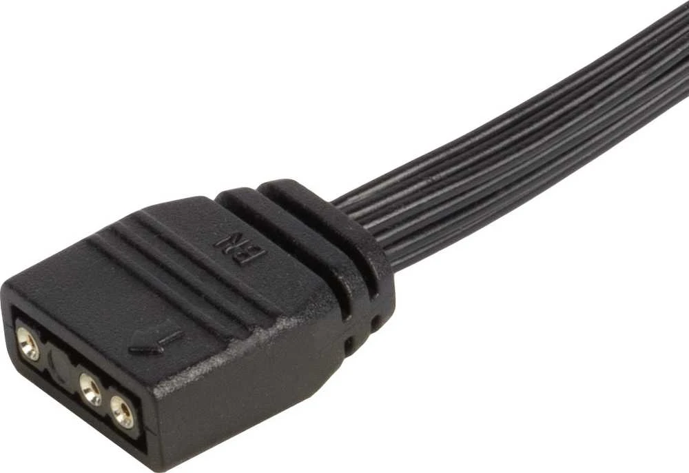 Šakotuvas „SilverStone ARGB“ 4 krypčių skirstytuvo kabelis, ilgis – 30 cm