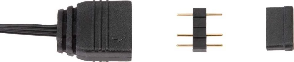 Šakotuvas „SilverStone ARGB“ 4 krypčių skirstytuvo kabelis, ilgis – 30 cm