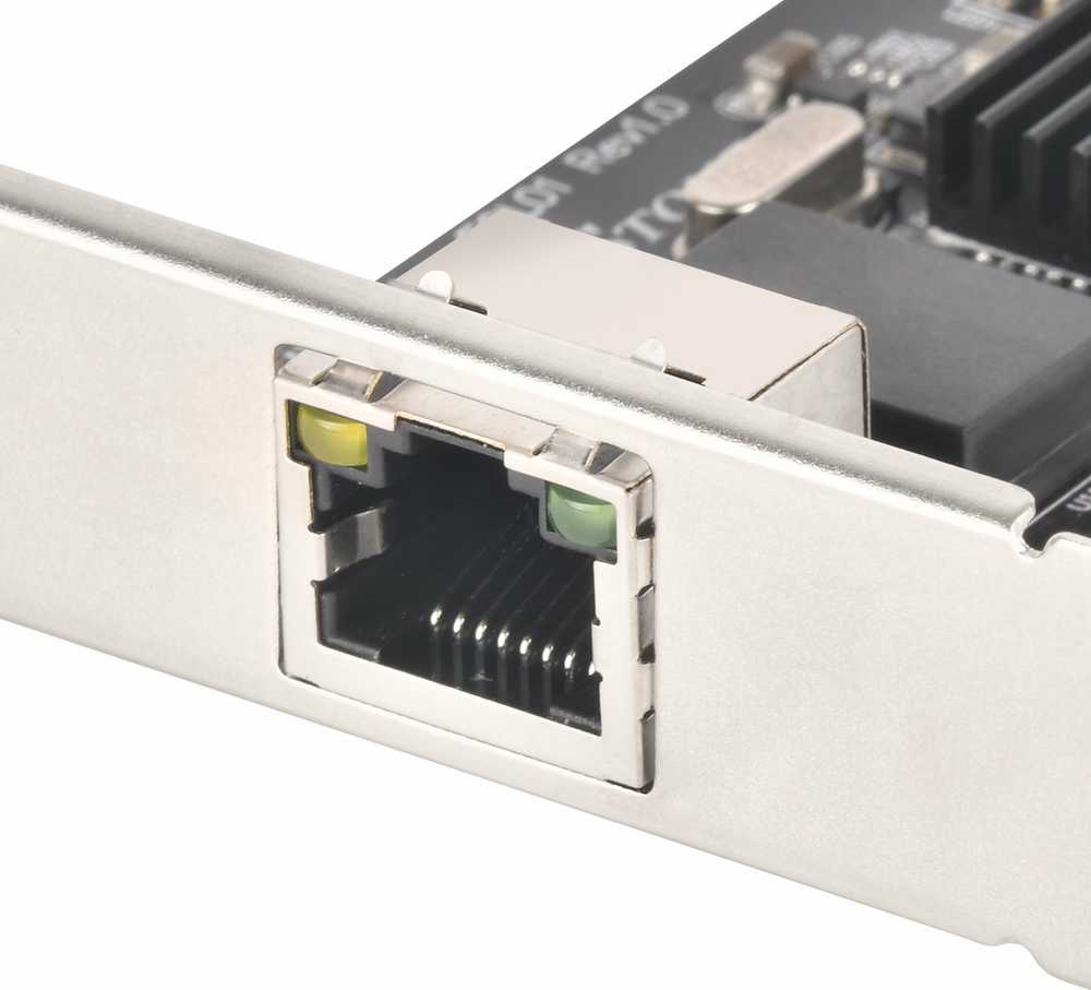 SilverStone ECL01 2.5G karta jungiama į tinklą PCIe