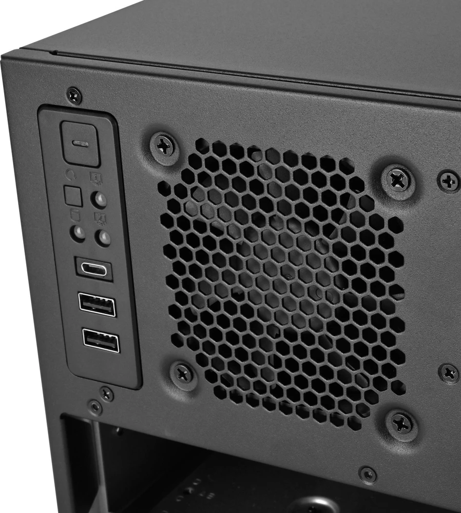 Silverstone SST-RM47-502I Rackmount Storage, 4HE, ATX - juodas