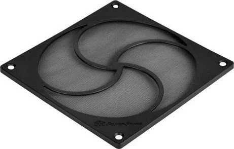 „SilverStone SST-FF125B“ magnetinis didelio srauto dulkių filtras, juodas – 120 mm
