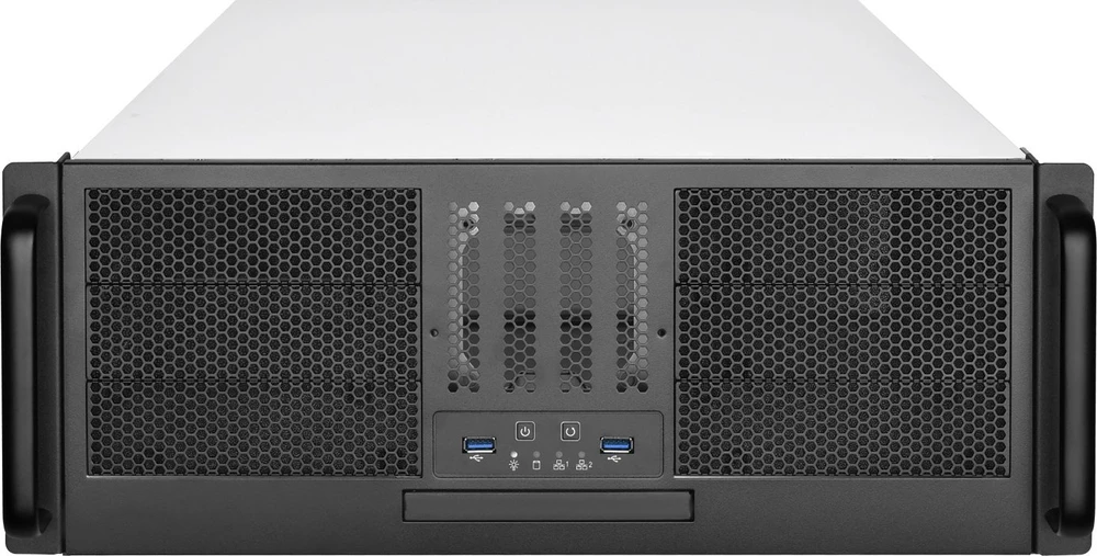 SilverStone SST-RM41-506 Rackmount Server - 4U - juodas
