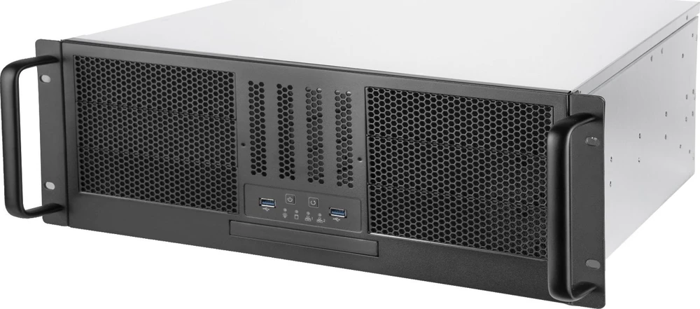 SilverStone SST-RM41-506 Rackmount Server - 4U - juodas