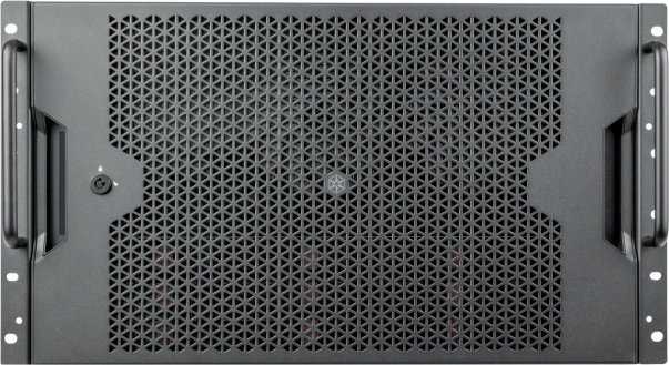 SilverStone SST-RM61-312, Rack-case - juodas, 6 Hheneinheiten