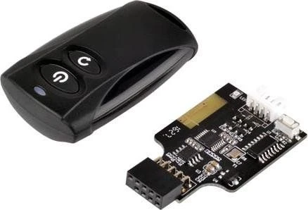 „SilverStone SST-ES02-PCIe“ – nuotolinio valdymo pultas, skirtas kompiuterio įjungimui / išjungimui