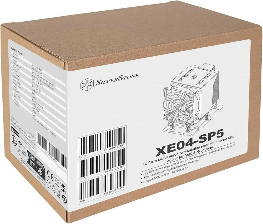 CPU aušintuvas SilverStone SST-XE04-SP5B