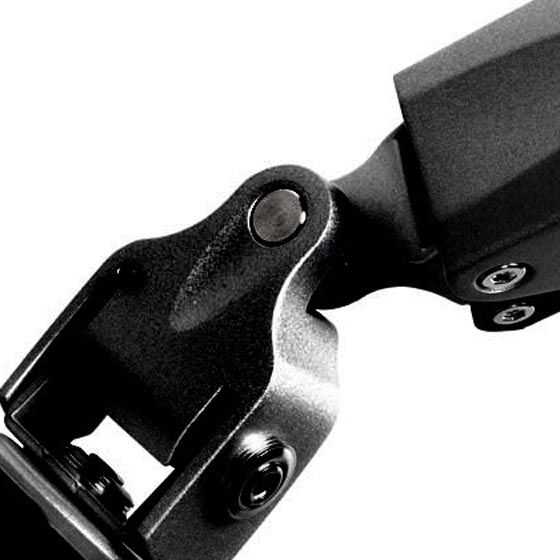 Laikiklis SST-ARM22BC (SST-ARM22BC) „SilverStone“ laikrodžio stalas su 2 monitoriais
