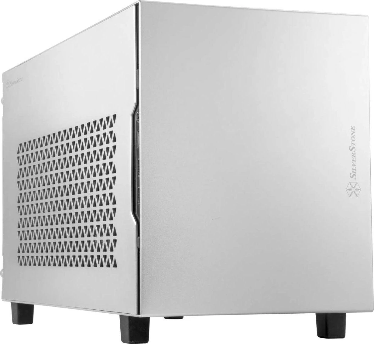 SilverStone SST-SG15S Sugo Mini-ITX case - sidabrinis