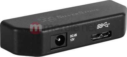 Kieszeń SilverStone (SSTEP02BUSB3.0zuSATAAdapterschwarz)