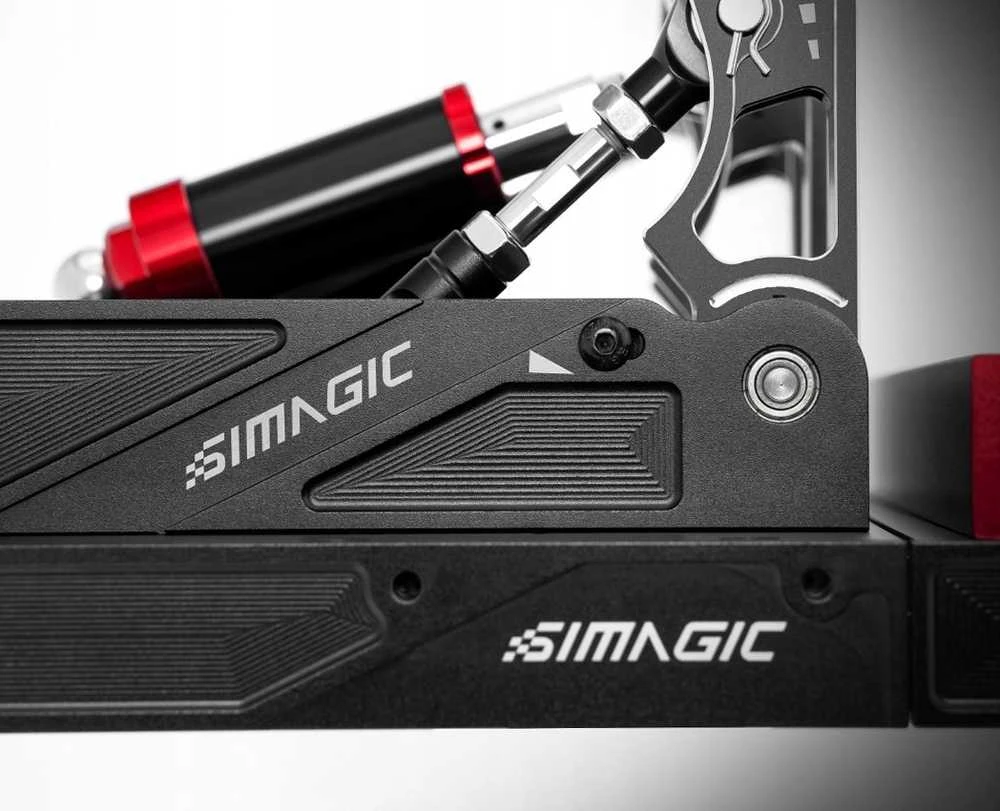 SIMAGIC modulinis pedalų komplektas su 100 kg apkrovos davikliu ir Holo jutikliu, S303
