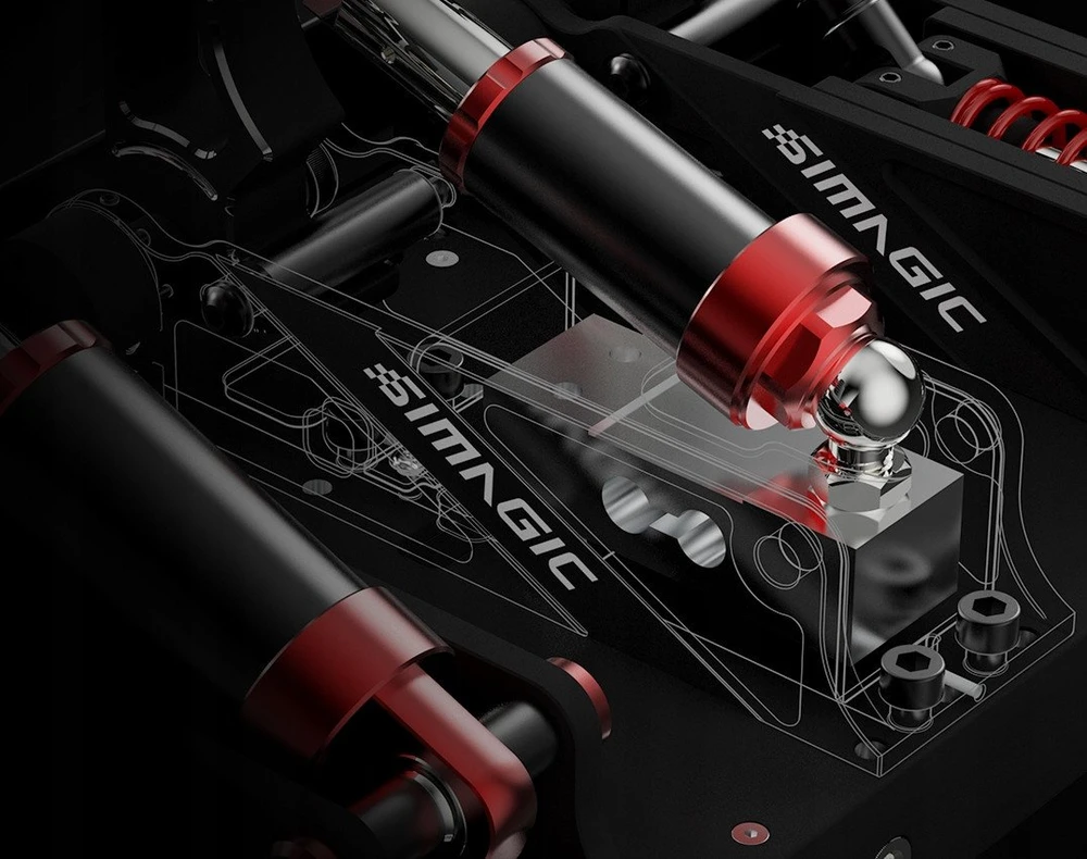 Simagic P1000-RS Pedal Set – Juodas