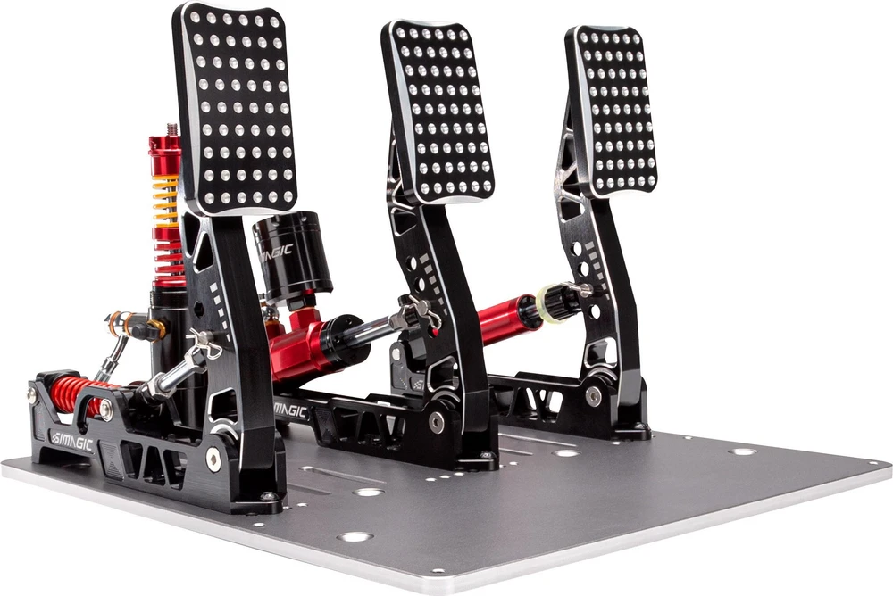 Hidraulinis trijų pedalų komplektas Simagic P2000-S100R Crimson Edition, S309