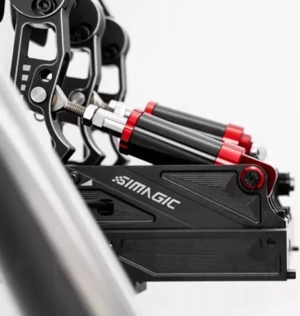 SIMAGIC modulinis pedalų komplektas su 100 kg apkrovos davikliu ir Holo jutikliu, S303