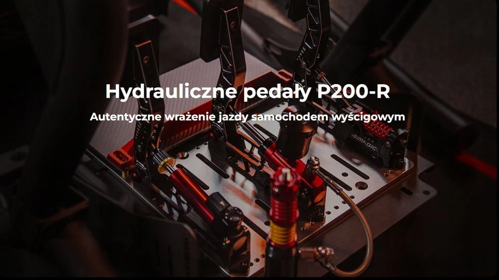 „Simagic P2000“ 2 pedalų komplektas, 200 kg svorio daviklis