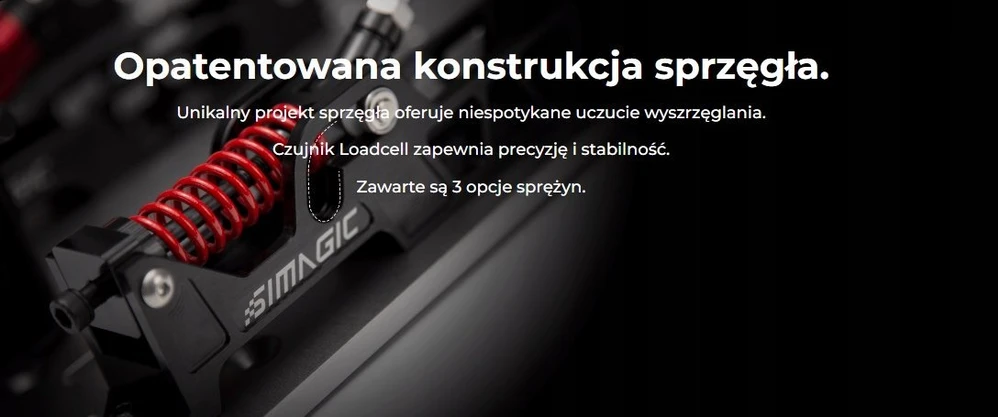 „Simagic P2000“ 2 pedalų komplektas, 200 kg svorio daviklis