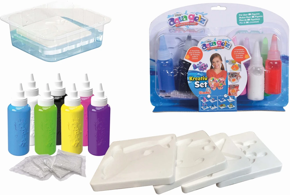 Simba Kūrybinis rinkinys aqua gelz su 7 spalvotais geliais ir formelėmis