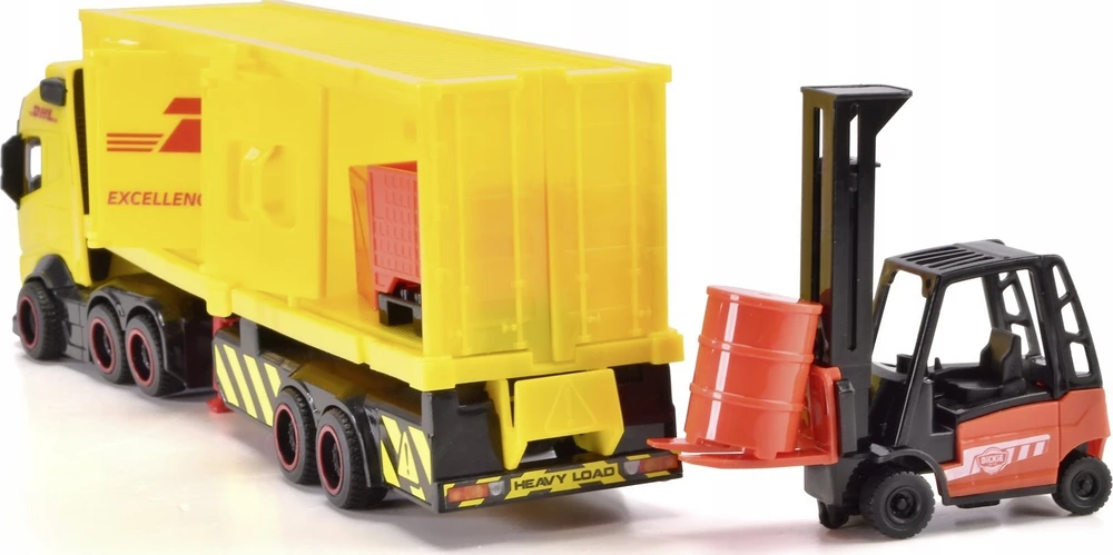 SIMBA Dickie City sunkvežimis + priekaba DHL w/dw 374-7018