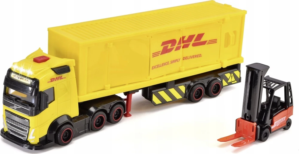SIMBA Dickie City sunkvežimis + priekaba DHL w/dw 374-7018