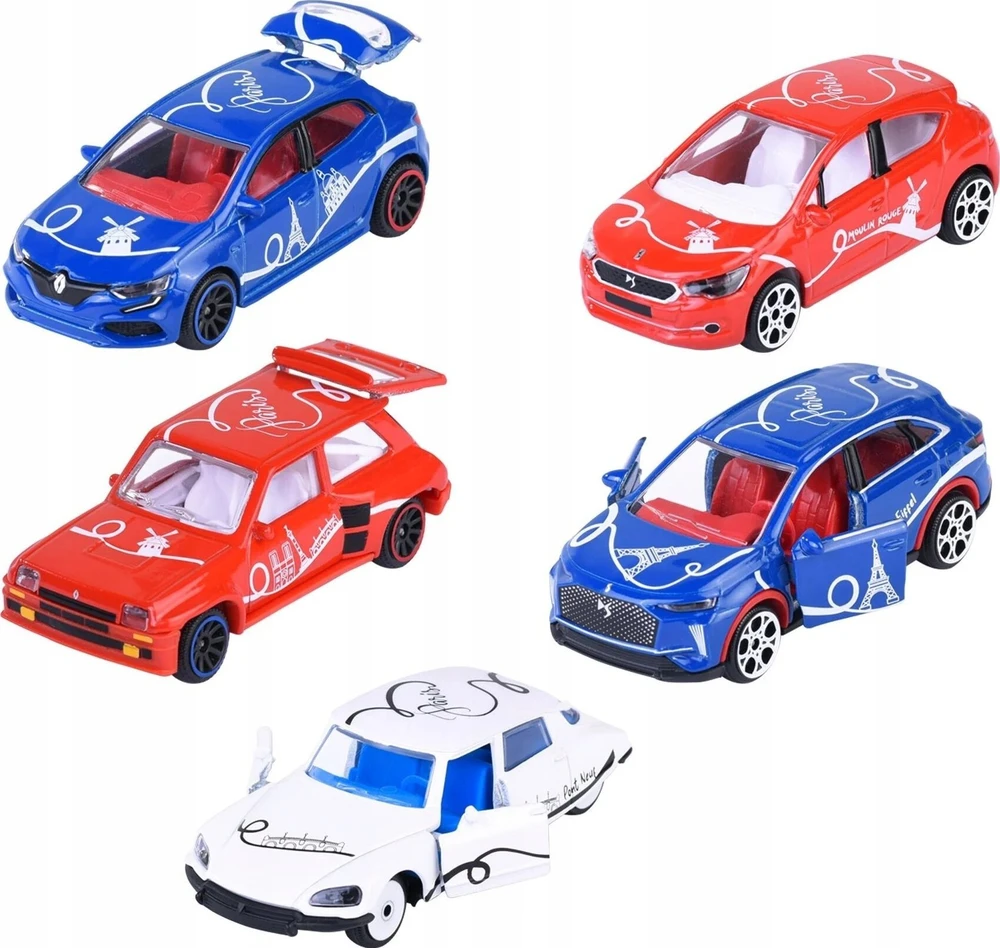 Simba AUTO OSOB MET 5SZT 30X10X10 FRENCH MAJORETTE WB