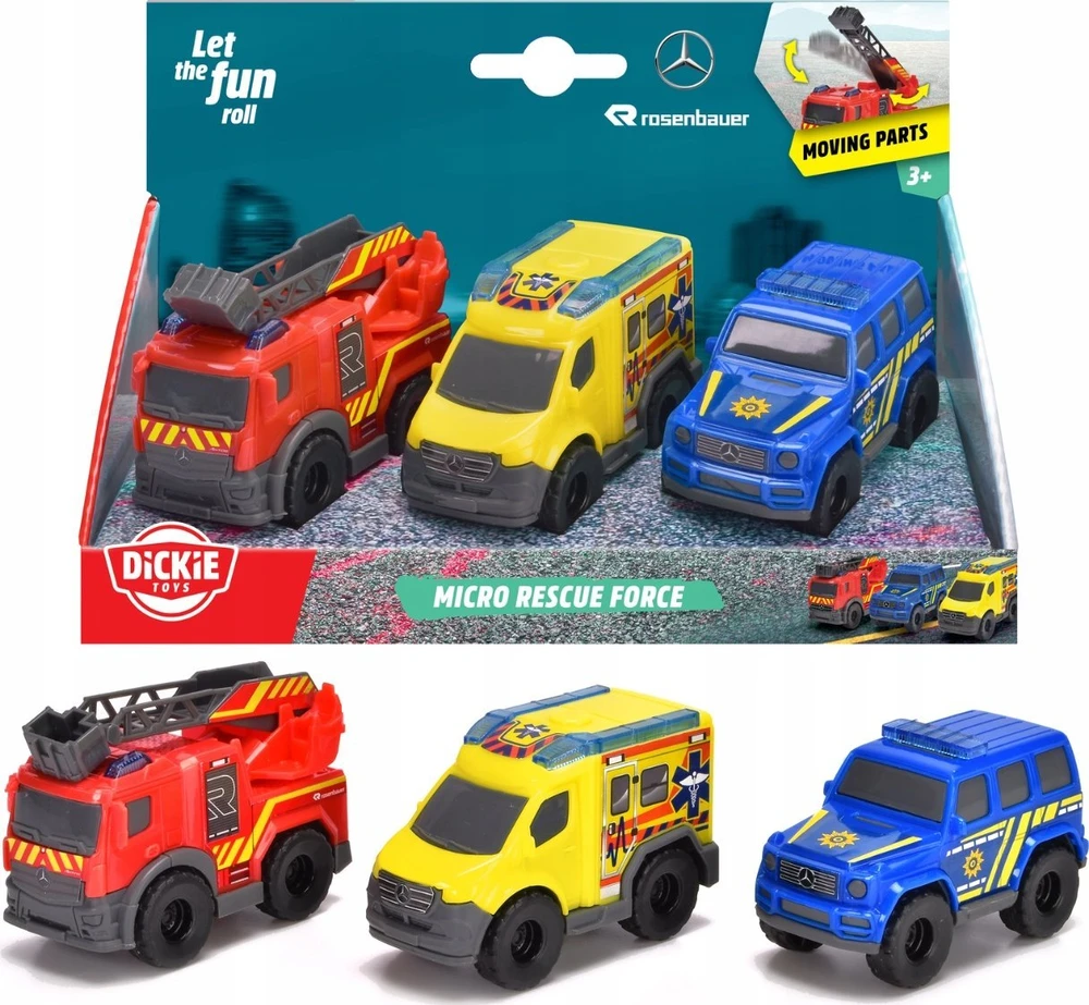Simba Dickie Toys - Mikro gelbėjimo pajėgos (203712029)