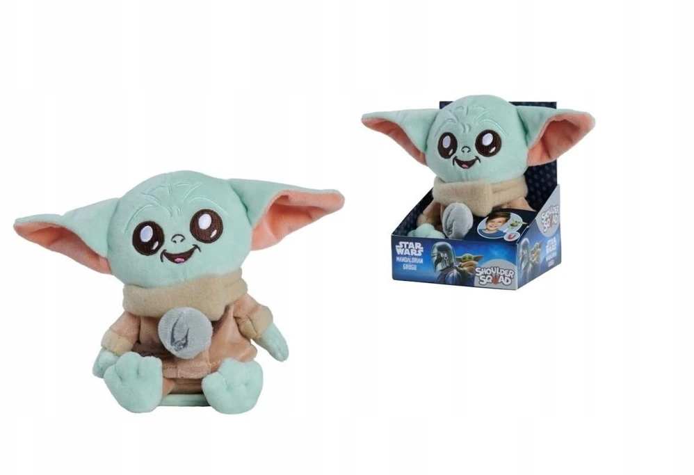 SIMBA „Disney Star Wars“ Grogu talismanas „Žvaigždžių karų“ Mandalorų pečių būrys 12 cm