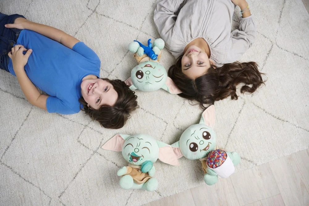 Simba Minkštas pliušinis Disney Grogu su driežu 25 cm