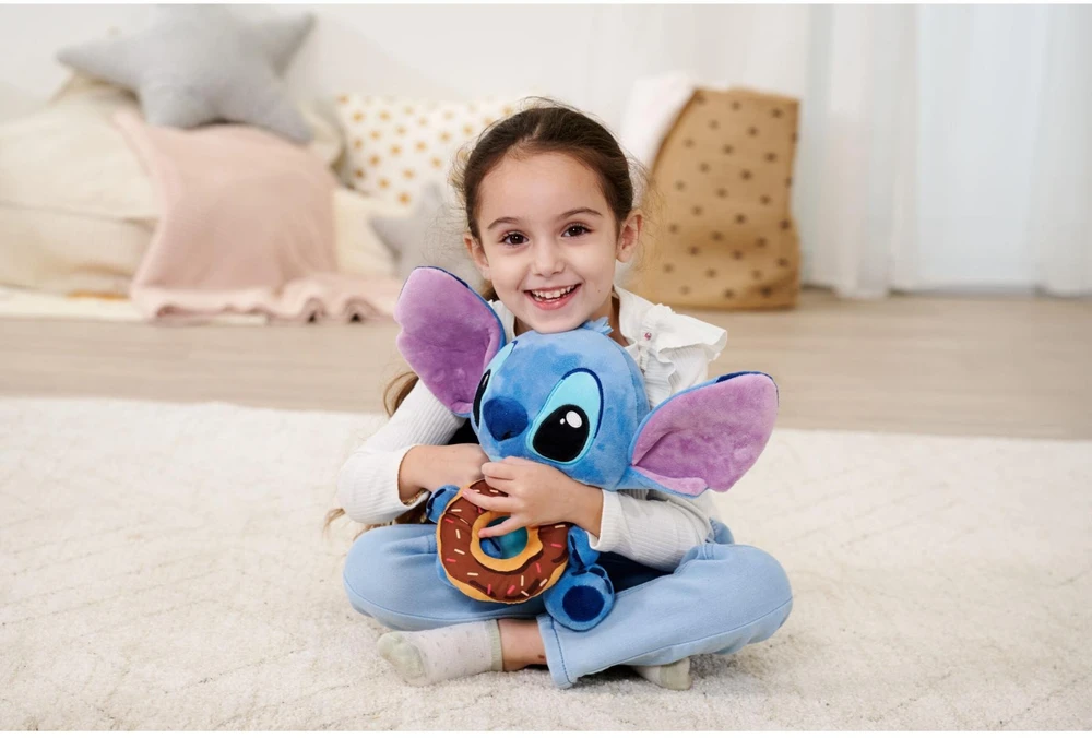 Simba Maskotka „Disney Stitch“ pliušinis žaislas su Donatu, 25 cm, originalus