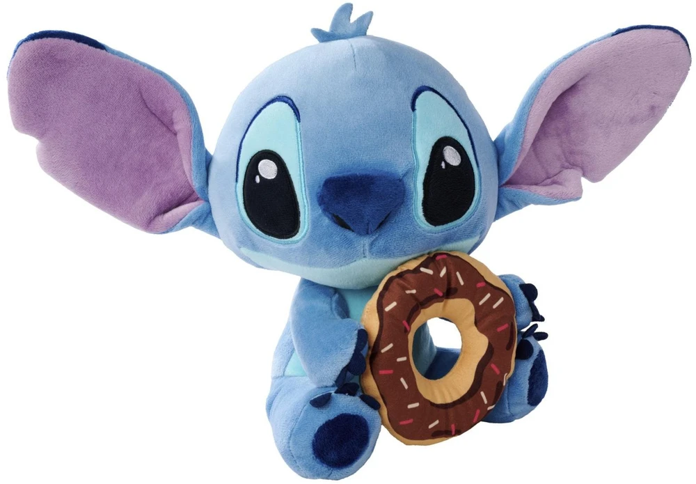Simba Maskotka „Disney Stitch“ pliušinis žaislas su Donatu, 25 cm, originalus