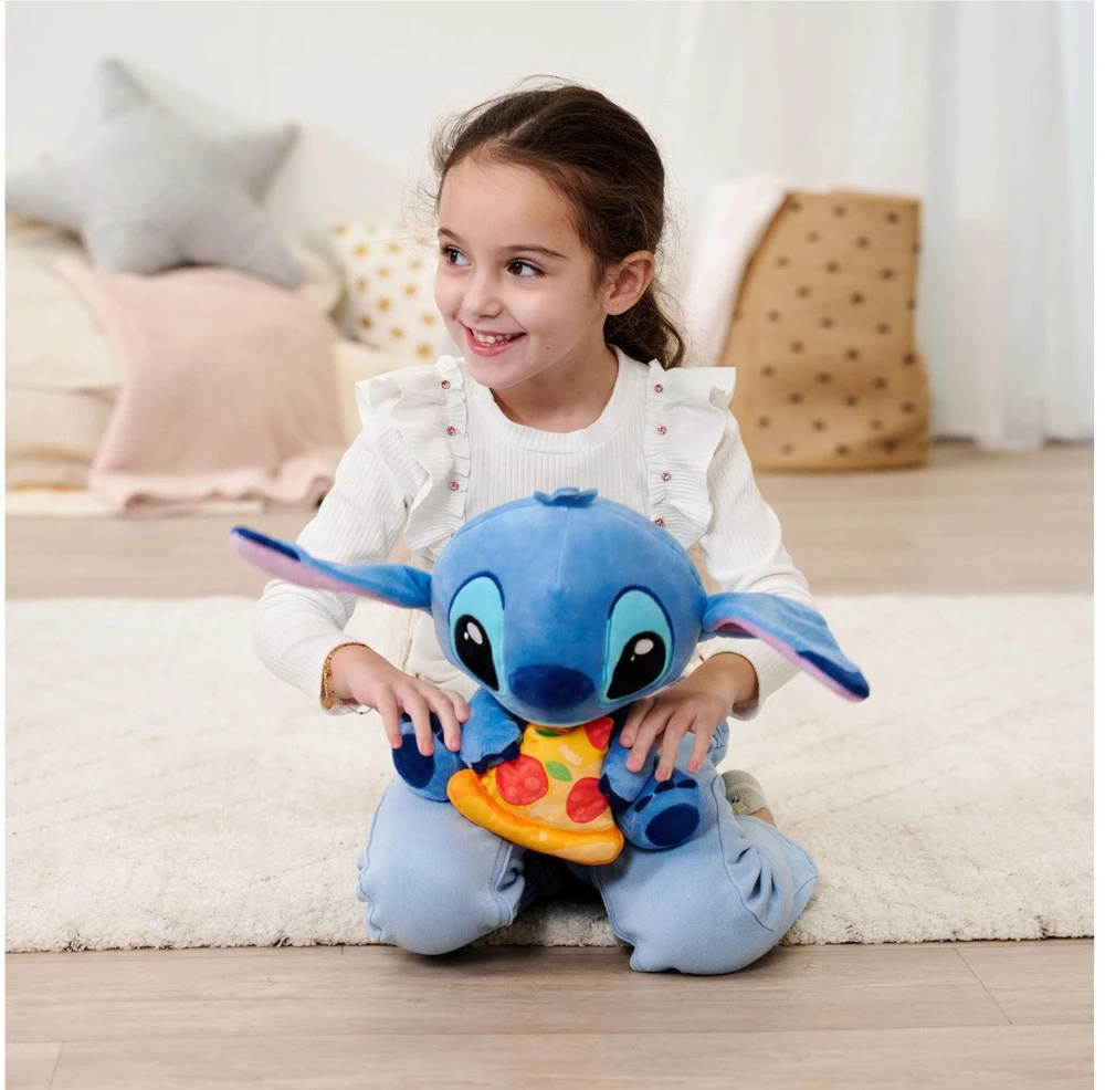 Nezatříděno Maskotka „Disney Stitch“ pliušinis žaislas su pica, 25 cm, originalus