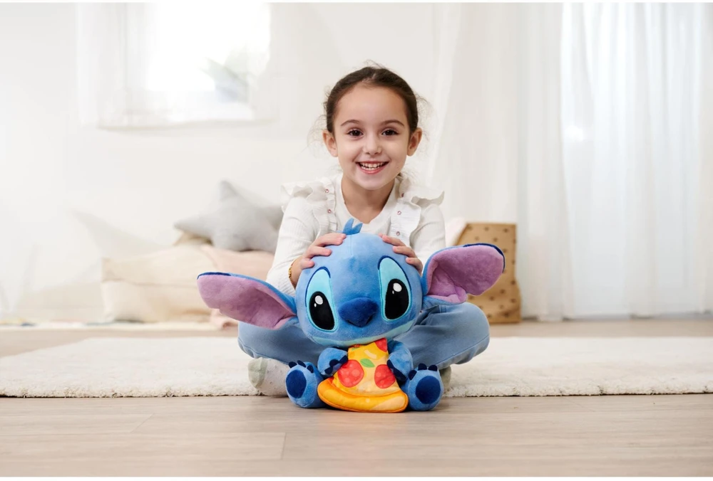 Nezatříděno Maskotka „Disney Stitch“ pliušinis žaislas su pica, 25 cm, originalus