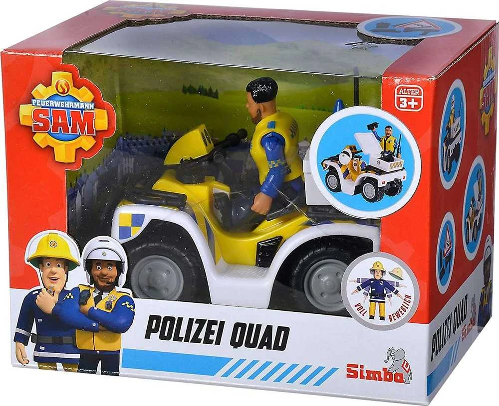 Pats „Simba“ ugniagesys yra policijos keturratis su Malcolmo figūra