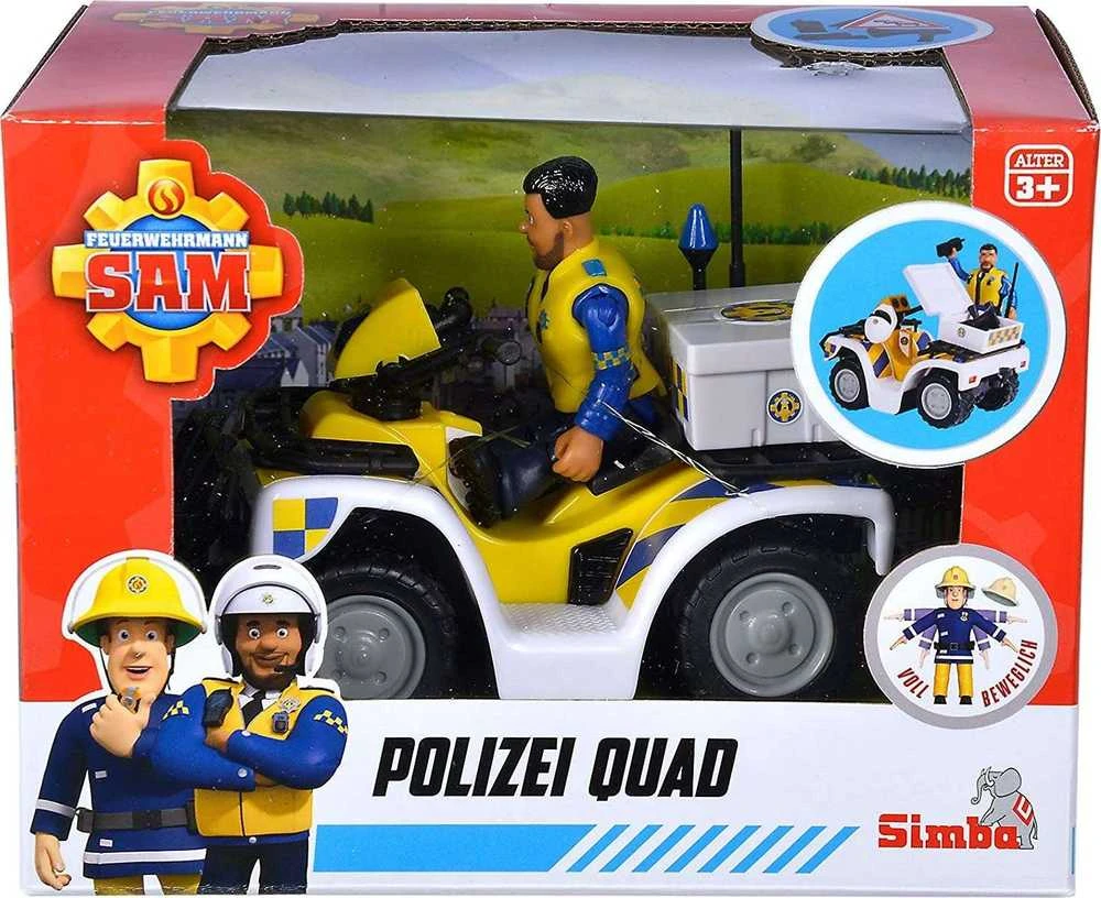 Pats „Simba“ ugniagesys yra policijos keturratis su Malcolmo figūra