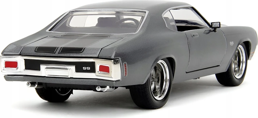 SIB Automobilio modelis 1970 Chevrolet Chevelle SS Jada, pilkas