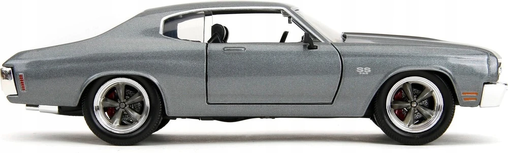 SIB Automobilio modelis 1970 Chevrolet Chevelle SS Jada, pilkas
