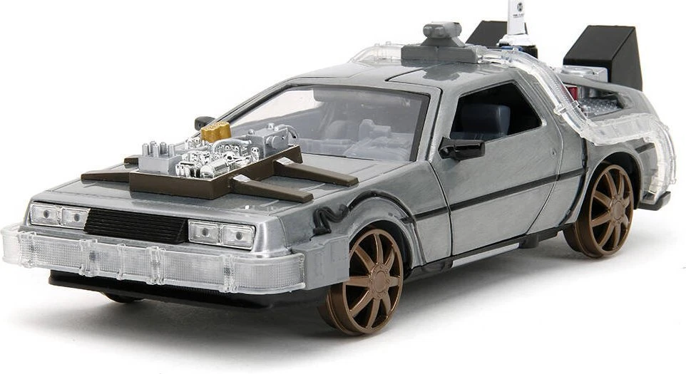 Jada Toys Automobilis Smoby DeLorean - Atgal į ateitį III 1885 1:24